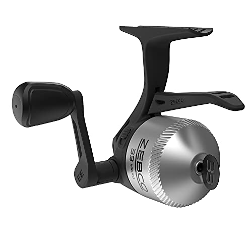 Zebco 33 Spincast Fishing Reel, Quickset Antireverse With Bite Alert, Smooth Dialadjustable Drag, Powerful Allmetal Gears