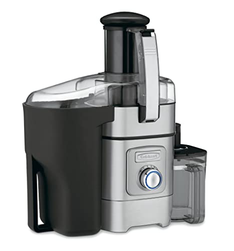Cuisinart Juicer Machine, Diecast Juice Extractor For Vegetables, Lemons, Oranges More, Cje1000P1,Silverblack, 15.35 X 11.8 X 19