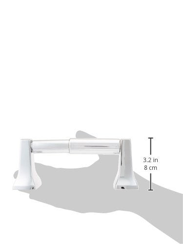 Moen Contemporary Chrome Spring Toilet Paper Holder Wall Mount In Bathroom, P5050