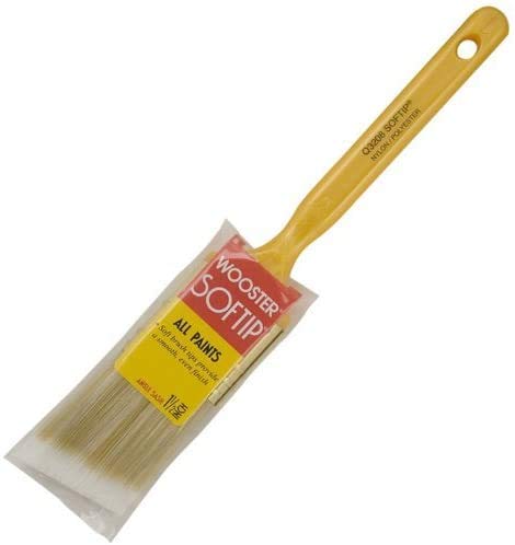 (Pack of 2) Wooster Brush Q3208-1-1/2 Softip Angle Sash Paintbrush, 1-1/2-Inch