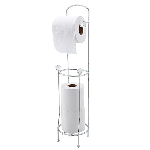 Bath Bliss Toilet Paper Reserve Dispenser, Chrome