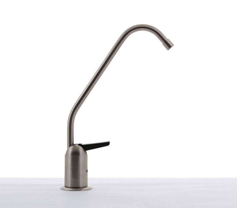Hydronix LF-BLRAG-BN Long Reach RO Reverse Osmosis or Filtered Water Faucet, Brushed Nickel w/ Air Gap