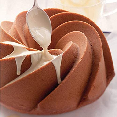 Cooking Details Mini Silicone Bundt Cake, Fluted Cake Pans Non Stick F —  CHIMIYA