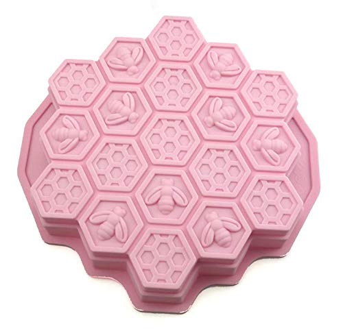 19 Cavities Honeycomb Cake Molds Silicone Soap Making Mold,Cake Baking —  CHIMIYA