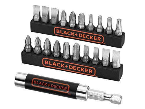 Black+decker A7074-xj 21 Pc Screwdriver Bit Set With Magnetic