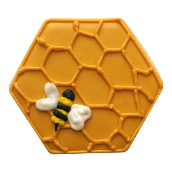 NCS Beehive 4", Honeycomb 3" and Bumble Bee 3" Cookie Cutter Set - 3 Piece