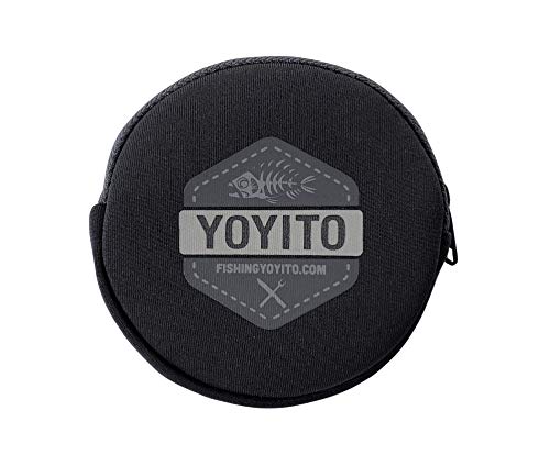 Yoyito Aluminum Hand Line Reel Pocket Travel Fishing Kit 30 Lb Clear Line
