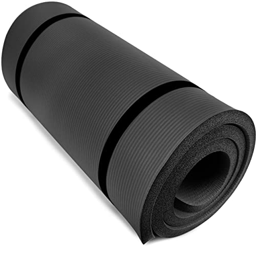Crown Sporting Goods 1 Yoga Cloud Extra Thick Exercise Mat 72 X 24
