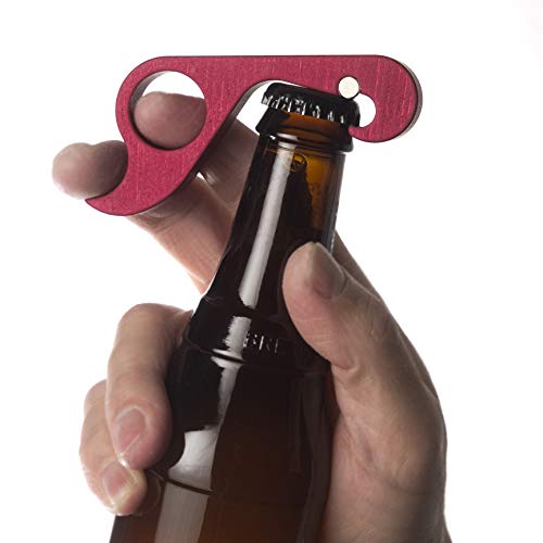GrabOpener : One-handed Bottle Opener (Red) — CHIMIYA