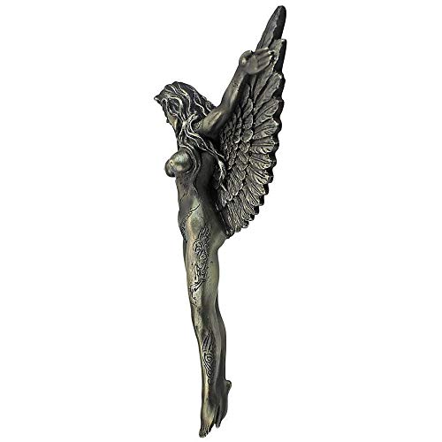 Design Toscano Spirit Dreamer Healing Angel Wall Sculpture by artist Gary Chang (b.1969)