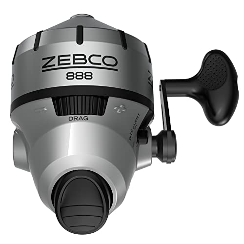  Zebco 202 Spincast Fishing Reel, Size 30 Reel, Right