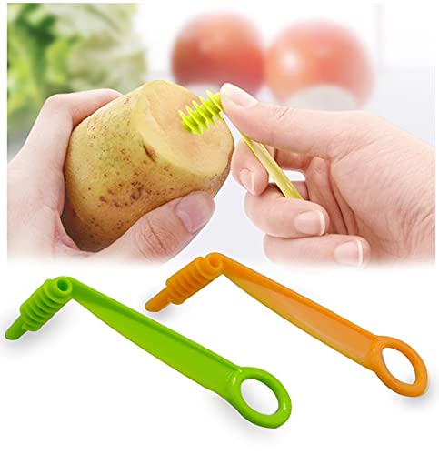 2 Pack Cucumber Carrot Potato Vegetable Spiral Knife Spiral Slicer