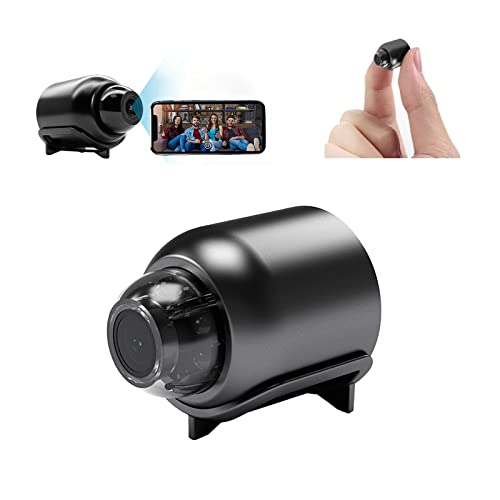 Flashstar Mini Wifi Camera 1080P Hd Night Vision Included Motion Detection Remote Monitoring 160° Wide Angle Micro Baby Monitor
