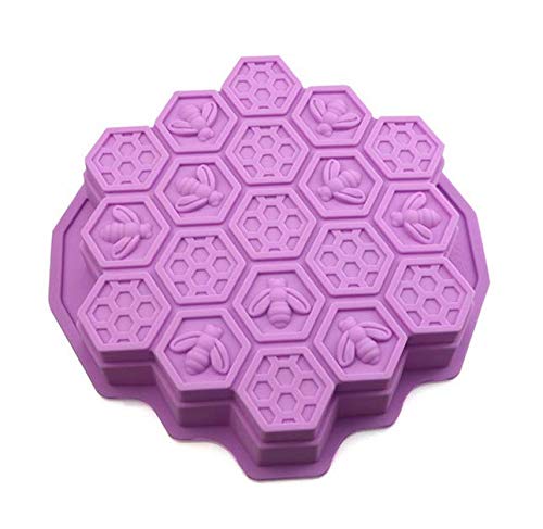 19 Cavities Honeycomb Cake Molds Silicone Soap Making Mold,Cake Baking —  CHIMIYA