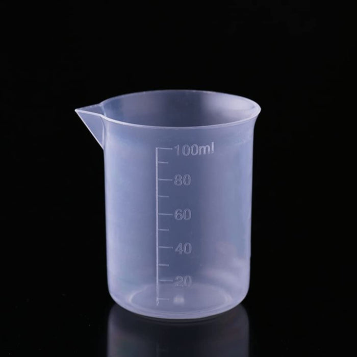 10 Pcs Epoxy Mixing Cups 3.4oz/100ml Plastic Beaker Cups for Resin