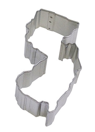 R&M New Jersey State Cookie Cutter in Durable, Economical, Tinplated Steel