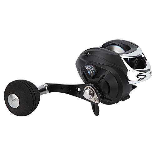 Vgeby Fishing Reel, Water Drop Baitcast Fishing Wheel Fishing Accessory For Saltwater Righthand Rod Reel Combo’S Under 20. Fish