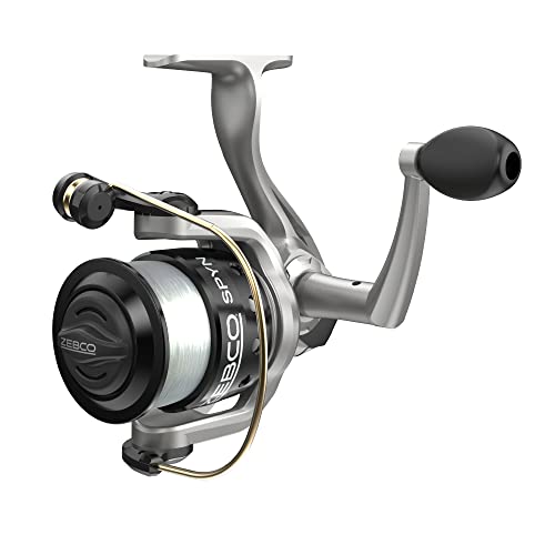 Zebco Spyn Spinning Fishing Reel, 3 Bearings 2 + Clutch, Instant Antireverse With Frontadjustable Drag, Allmetal Gears