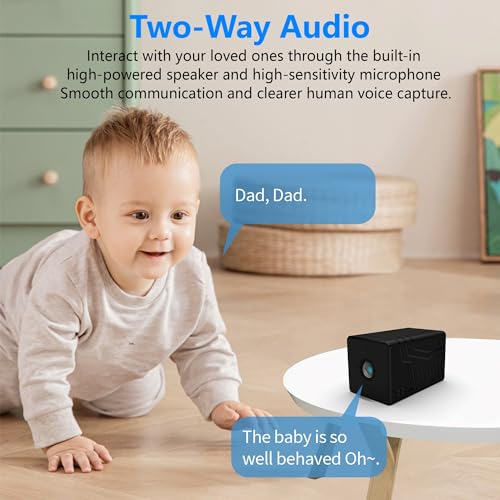 4K Wireless Wifi Battery Camera,1800Mah,Upgrade 4K Outdoor Wireless Baby Monitor Home Security Camera Tiny Office Secret