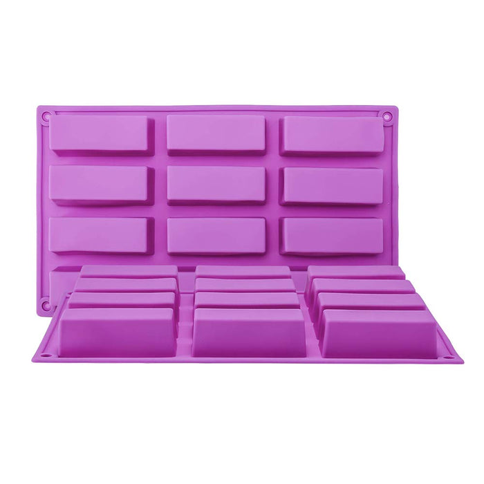 2 Pcs Square Caramel Candy Mold 40-cavity Non-sticky Thick Stable Silicone  Mold For Ice Cube Jelly Fat Bombs Chocolate Truffles