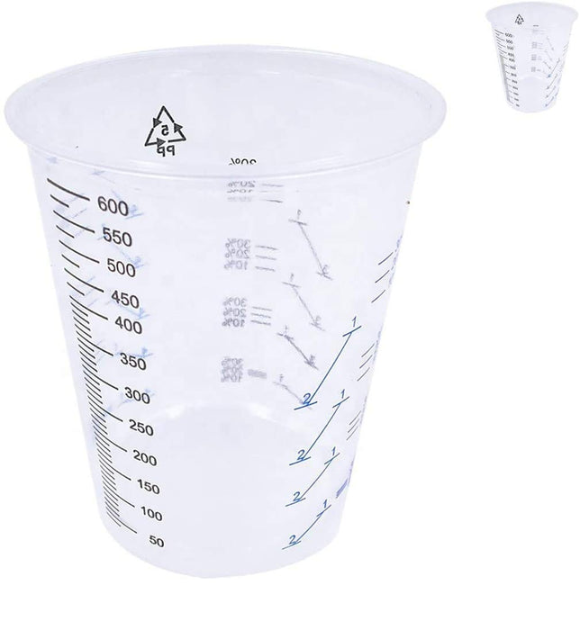 Disposable Measuring Cups for Resin, 8 Oz, 20 Pack, Resin Mixing