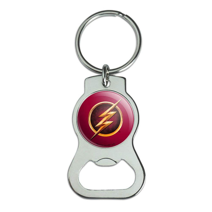 GRAPHICS & MORE The Flash TV Series Logo Keychain with Bottle Cap Opener