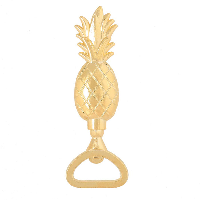 Yuokwer12 PCS Wedding Favor Bottle Opener for Guest,Skeleton Golden Pineapple Shaped Bottle Opener with Exquisite