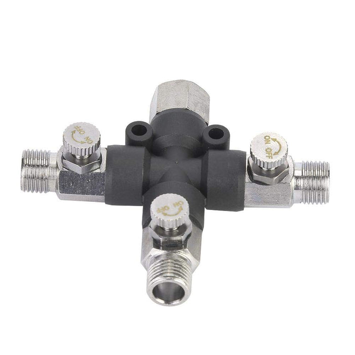 15 Pieces Airbrush Adapter Set Airbrush Quick Release Coupling Disconnect  Adapter Kit Airbrush Quick Release Disconnect Fitting Connector Set Female  Connectors for Air Compressor and Airbrush Hose