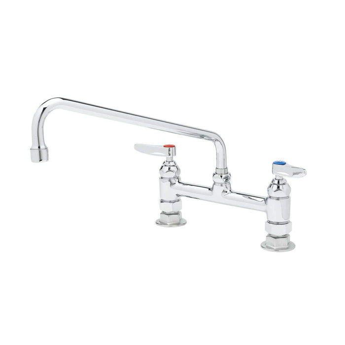 TS Brass B-0221 T & S Brass Utility-Sink-faucets, Chrome