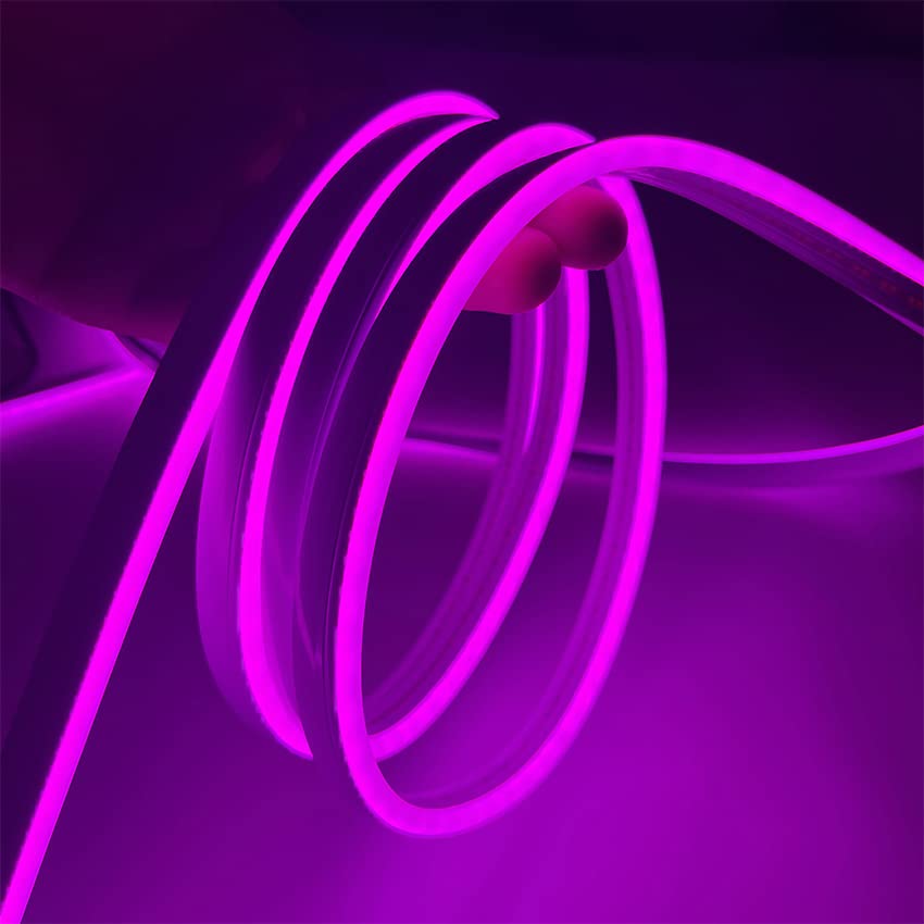  iNextStation Neon LED Strip Lights 16.4ft/5m Neon Light Strip  12V Silicone LED Neon Rope Light Waterproof Flexible LED Lights for Bedroom  Party Festival Decor, White (Power Adapter not Included) : Tools
