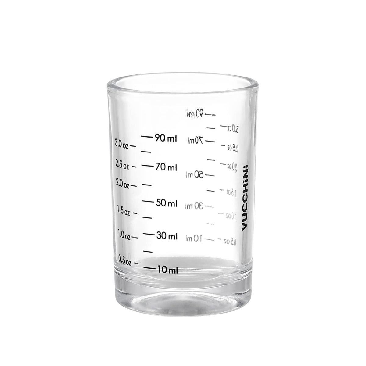 2Pcs Shot Glasses Measuring Cup Liquid with Measuring Scale Lines