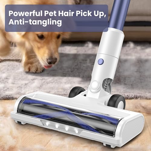 Yonok Rsh09 Cordless Vacuum Cleaners For Home, 22Kpa Stick Vacuum For Carpet Hardwood Floor Pet Hair, Lightweight Household Wire