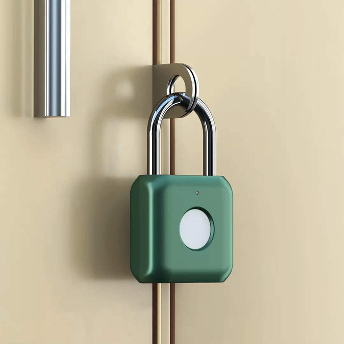 Fingerprint Padlock eLinkSmart Combination Lock - Keyless Locker Lock for  School Locker Backpack Suitcase Luggage: Gray Metal Gym Padlock