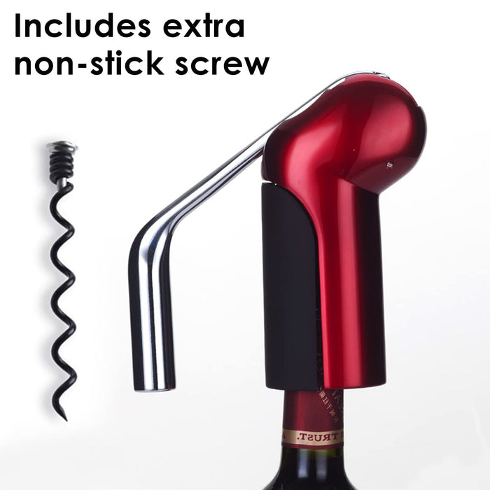 Cork and Cup Automatic Bottle Opener for Wine with Foil Cutter