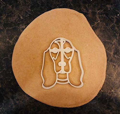 Basset Hound Cookie Cutter and Dog Treat Cutter - Face - 3 inch