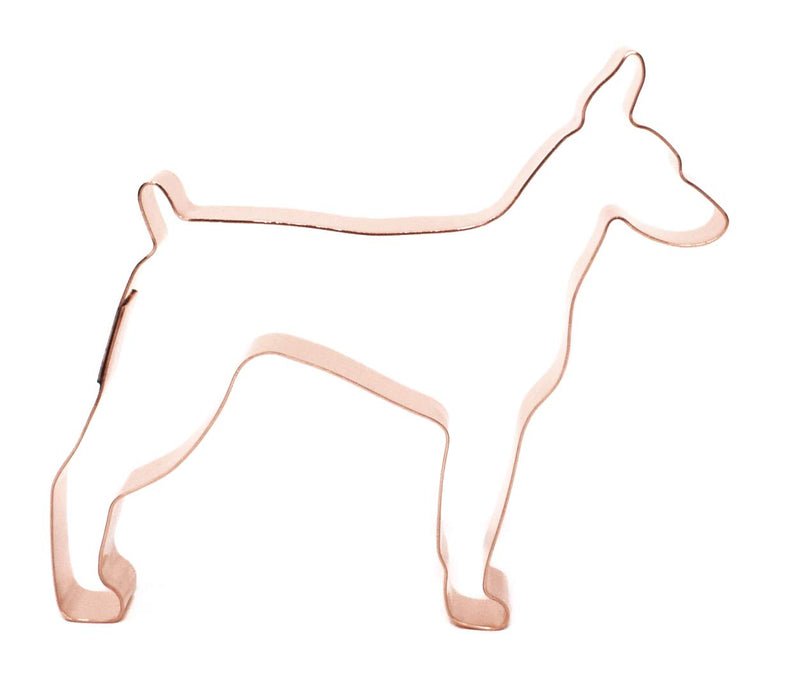 No. 1 Doberman Pinscher Copper Dog Cookie Cutter