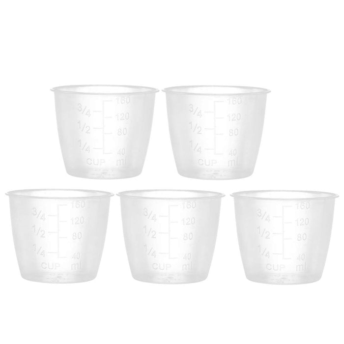 JCBIZ 5pcs Plastic Transparent Rice Measuring Cup 160ml Rice Cooker Me —  CHIMIYA