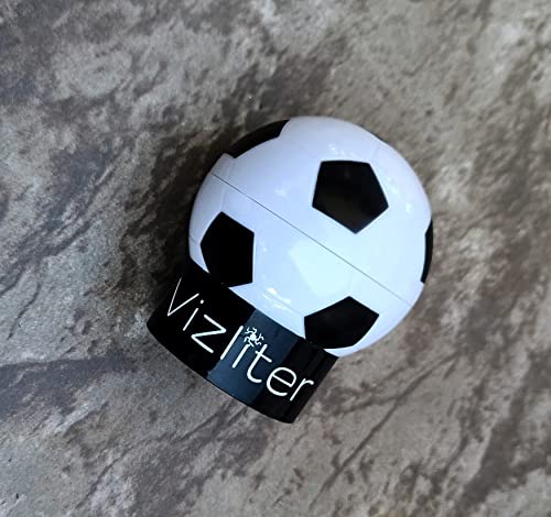 Vizliter Automatic Soccer Ball Bottle Opener, Push Down Bottle Popper, Football Bottle Opener, Push Down and Pop Off Cap Opener
