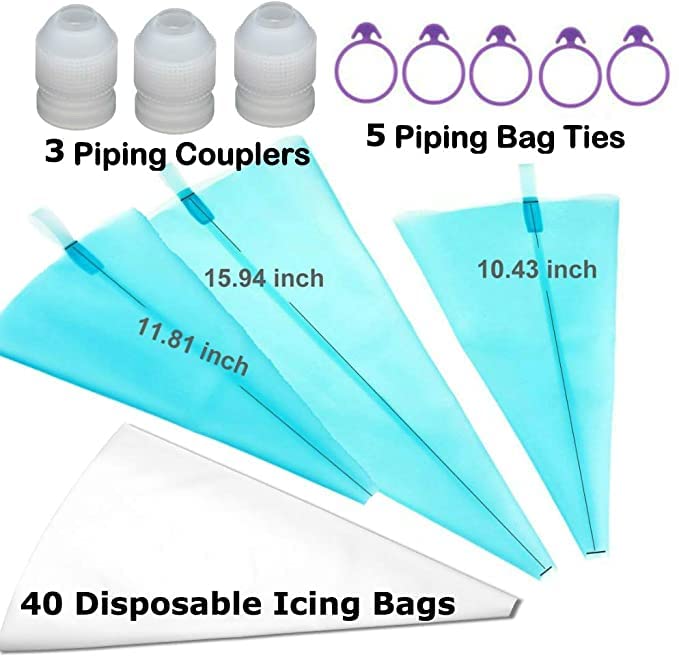 Set of 3 Piping Bag Clips