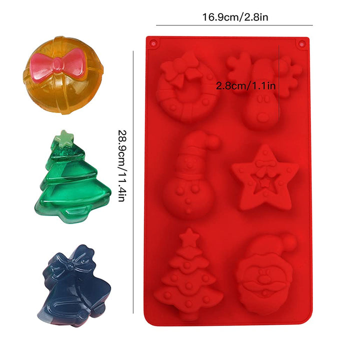 1 Cavity 3D Christmas Tree Silicone Soap Mold Soap Mold Silicone Molds  Christmas Tree Ice Mold Tree Mold Christmas Tree Candle Mold 