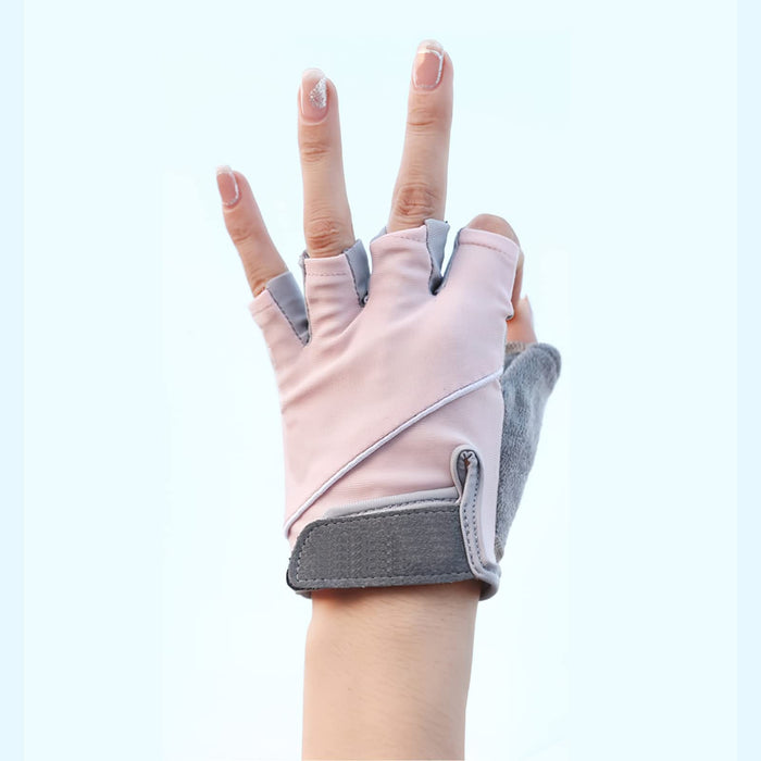 ITODA Cycling Driving Fingerless Gloves, Summer Sunscreen Cooling Brea —  CHIMIYA