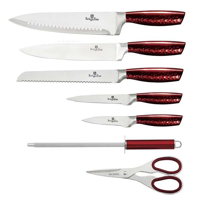 ROMANTICIST Kitchen Knife Set with Block - 8PCS High Carbon Stainless —  CHIMIYA