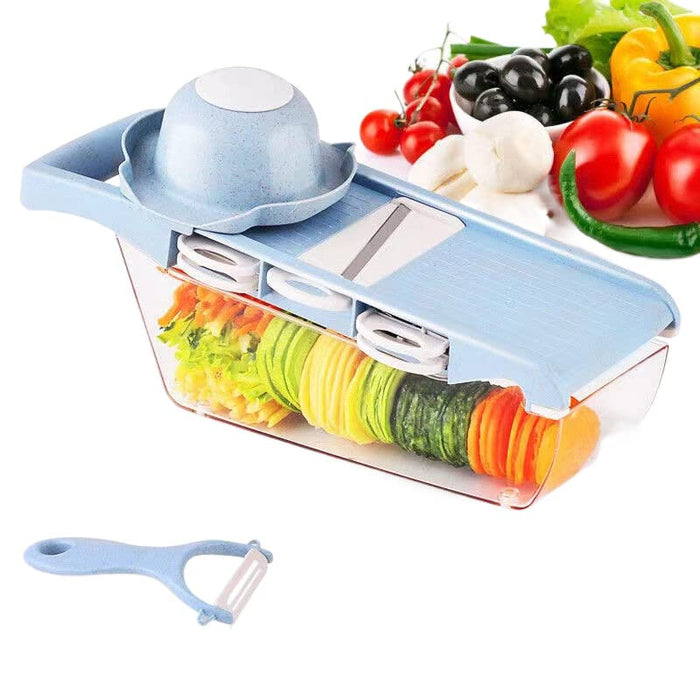 Vegetable cutting machine multifunctional slicer fruit potato peeler carrot grater with hand guard thickened kitchen tool
