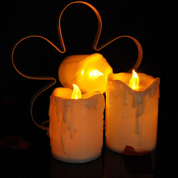 Flameless Electric Lantern Lamp, Christmas Flickering Led Candle