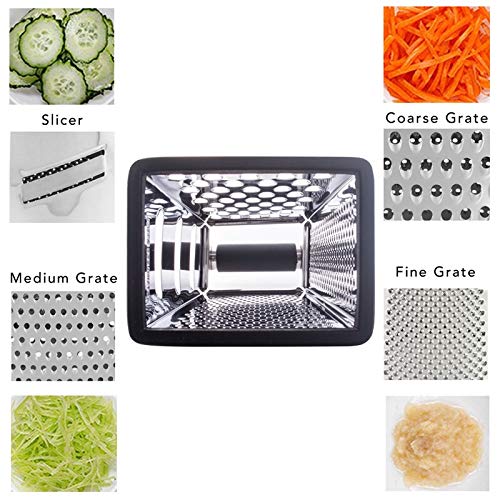 Stainless Steel Heavy-Duty Cheese Grater Professional Box Grater Kitch —  CHIMIYA