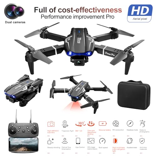 Znlyrion Mini Drone With Camera Dual 1080P Hd For Beginners Hobby, Fpv, Thermal,Extended Battery Life, Versatile Flight Modes