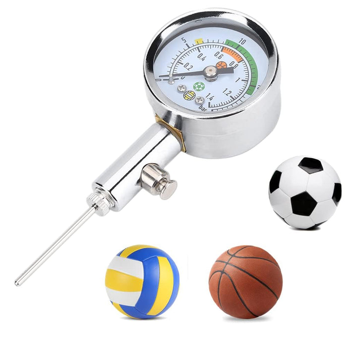 Ball Pressure Gauge Reader Ball Pressure Measuring Tool Basketball Football  Volleyball Barometer Basketball