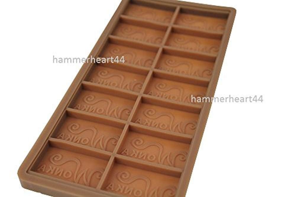 WILLY WONKA DIY Chocolate Factory Bar Casting Mold Mould 7.5'' x 3.5"