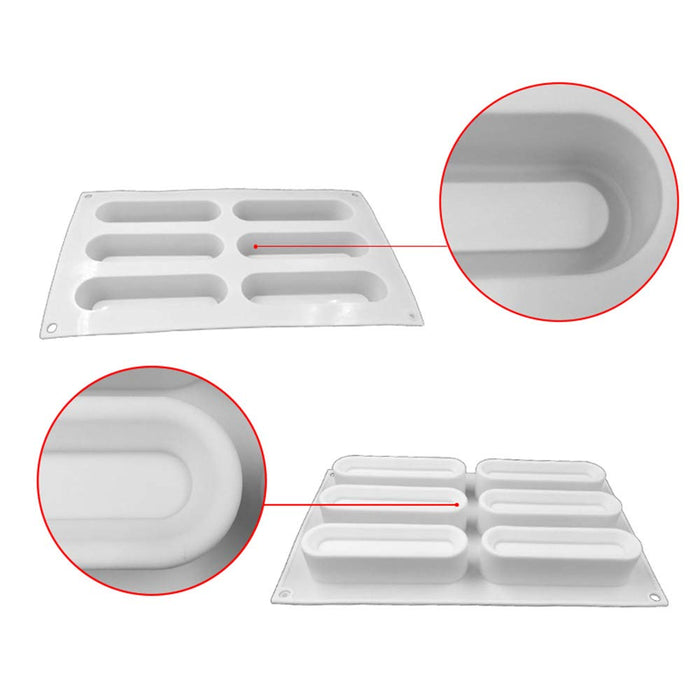 OCPO KITCHEN Stone Silicone Mold for Baking Mousse Cake, 3D Silicone Baking  Molds for Cakes French Dessert Mold for Pastry Chocolate Pudding Cupcake