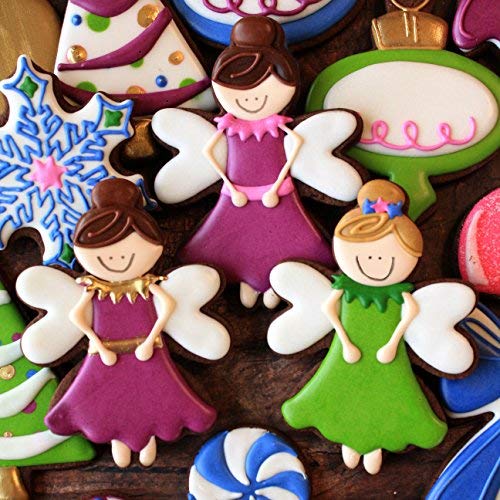 Ann Clark Cookie Cutters Sugar Plum / Tooth Fairy / Angel Cookie Cutter by LilaLoa , 4.5"